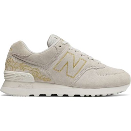 New Balance Wl574nga virágos tengeri só arany szürke New Balance Wl574nga virágos tengeri só arany szürke