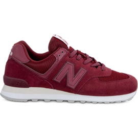 New Balance ML574ETD Burgundia piros