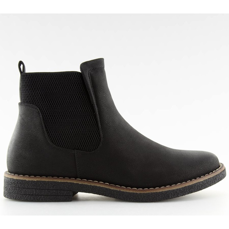 Jodhpur fekete csizma 6768-PA Fekete