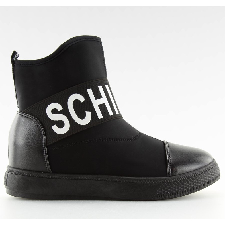 Fekete neoprén csizma XY-38 Fekete