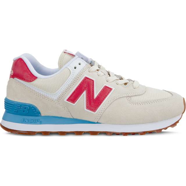 New Balance Wl574fla nyári alkonyatkor Alabaster Pomelo-val barna sokszínű
