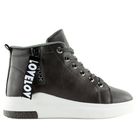 Szürke bokáig érő cipők A29 Szürke