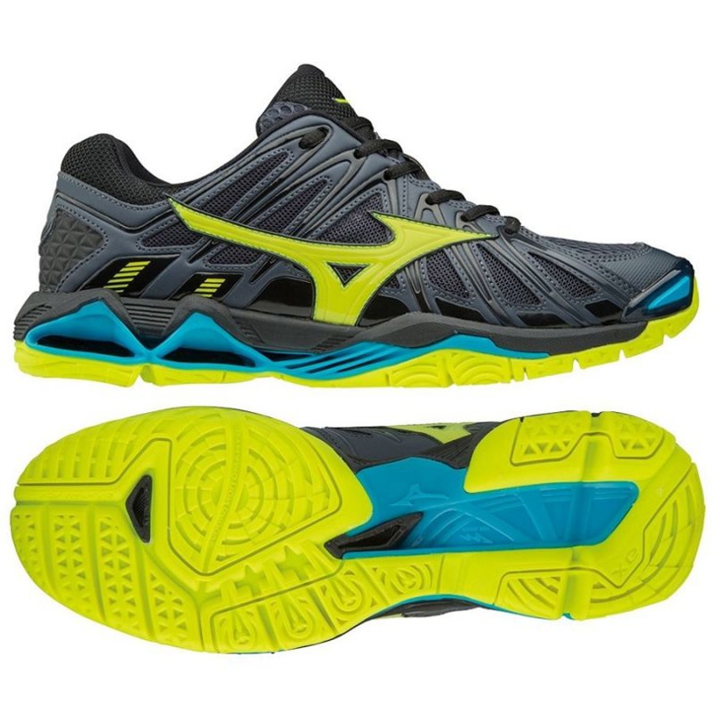 Mizuno Wave Tornado X2 M V1GA181247 röplabda cipő fekete fekete