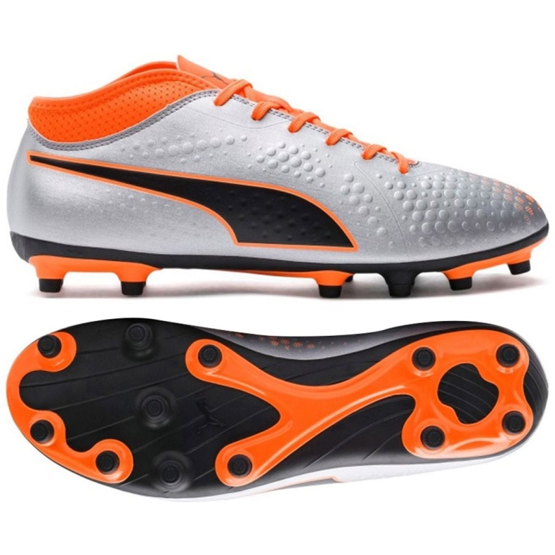 Futballcipő Puma One 4 Syn Fg M 104749 01 sokszínű ezüst