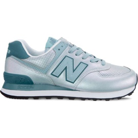 New Balance Wl574ksa Sheen Pack ásványi zsálya külső bankokkal zöld