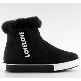 Fekete bokáig érő cipők NB252P Fekete bokáig érő cipők NB252P