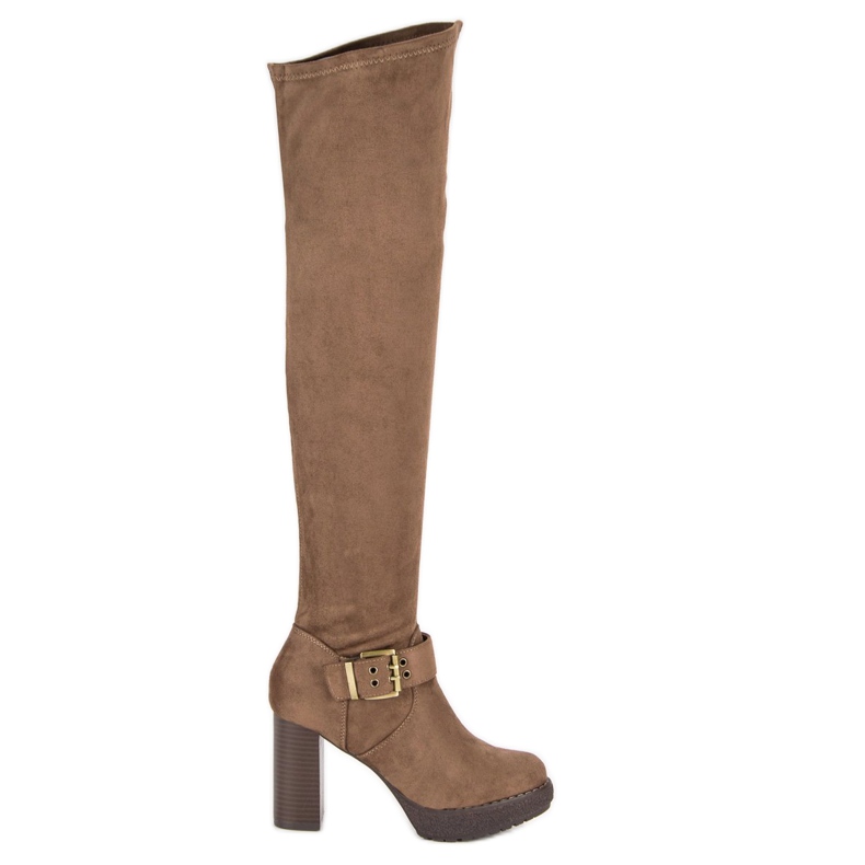 Super Me Muskétás bakancs a poszton barna