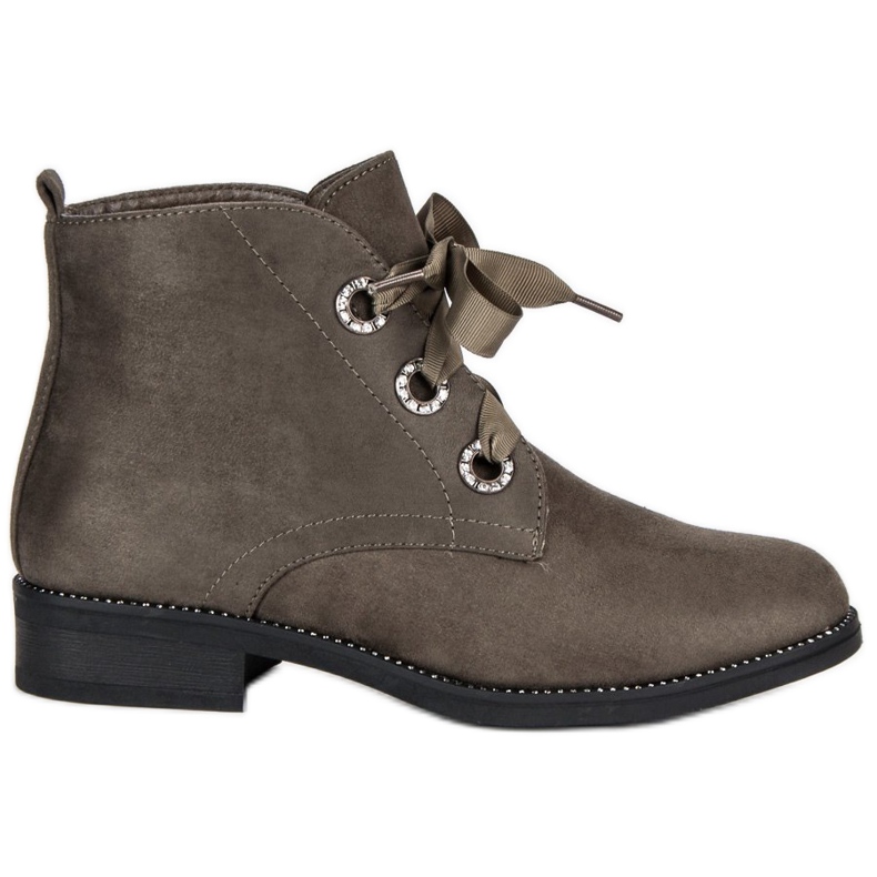 Seastar Kötve velúr csizma barna