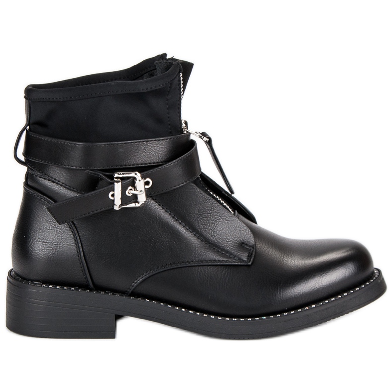 Seastar Alkalmi női csizma fekete