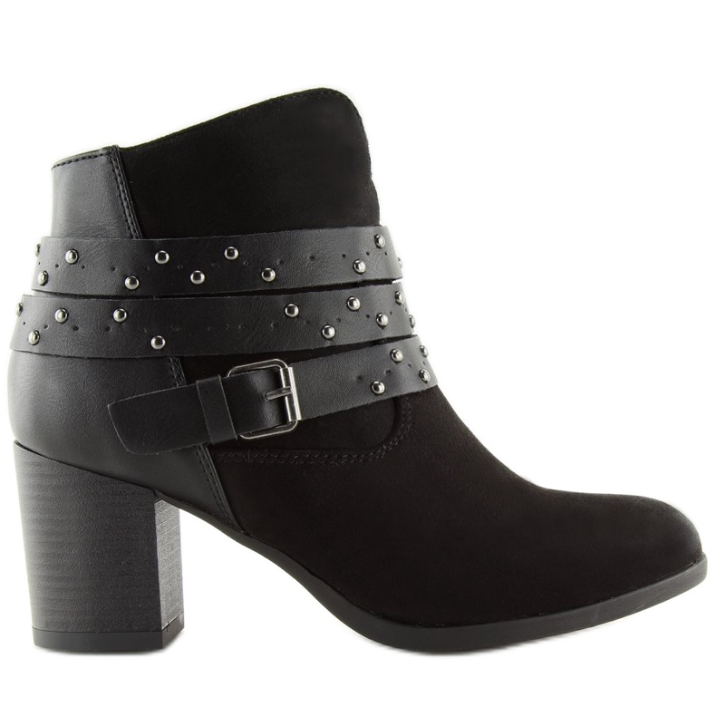 Csizma stabil sarkú fekete G-36 Black