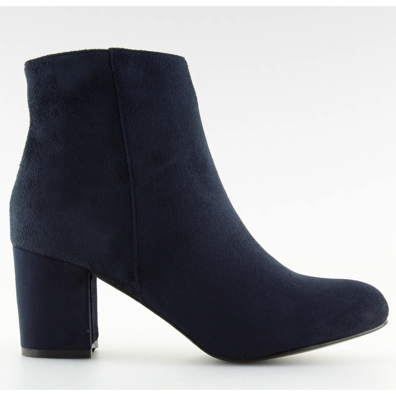 Navy blue magas sarkú csizma F780 kék sötétkék