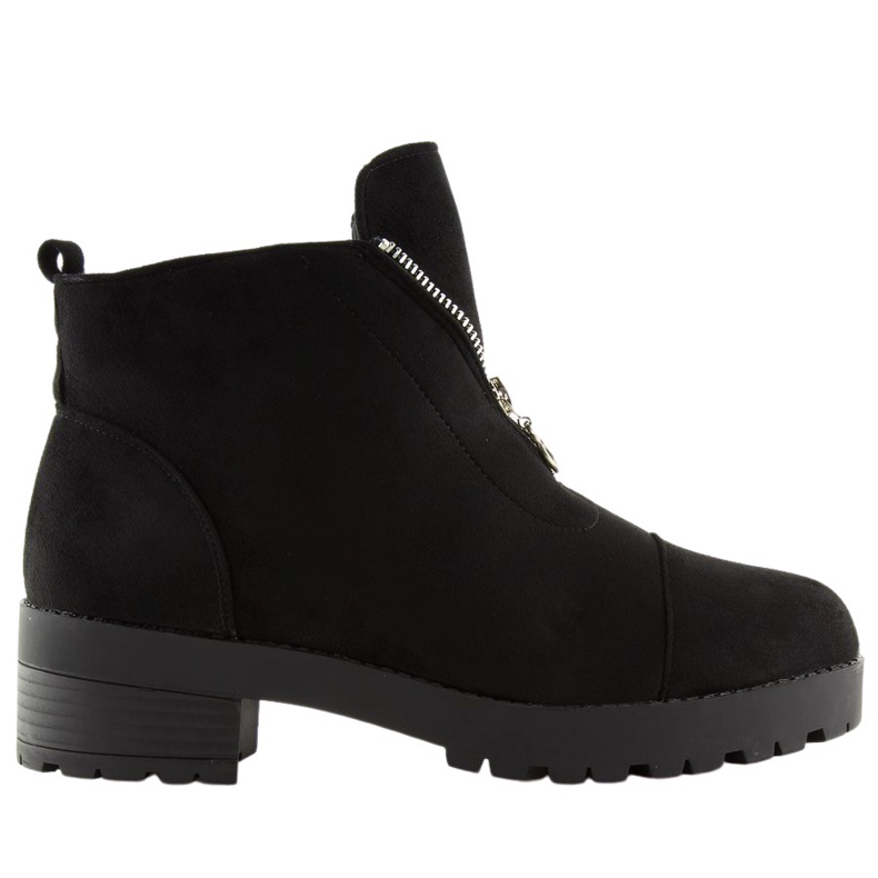 Fekete 2017-3 Fekete magas talpú csizma