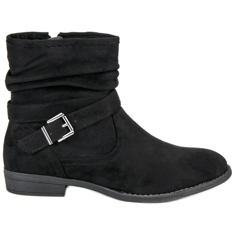 Groto Gogo Meleg velúr csizma fekete