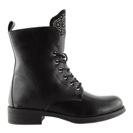 Fekete Workery csizma JW11 Black