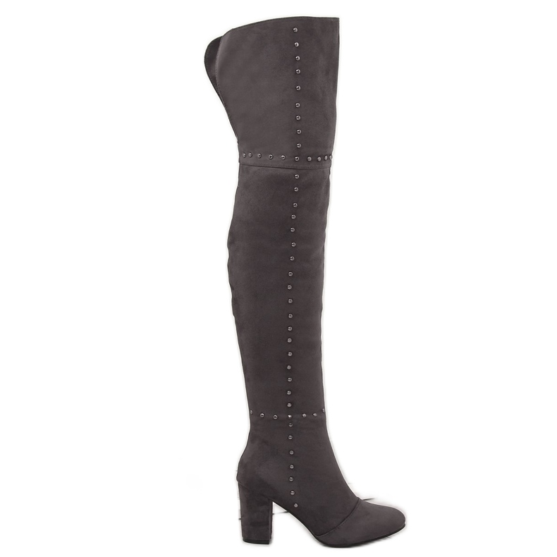 Szürke magassarkú 539-1 Szürke