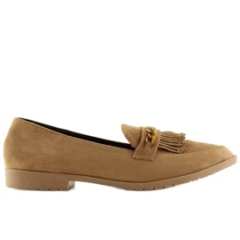 Barna cipők nőknek HW308 Camel