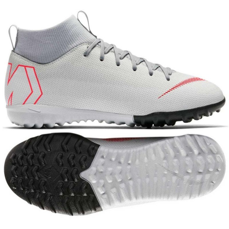 Nike Mercurial SuperflyX 6 futballcipő szürke