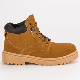 Original Walkman Shoes Bőrcsizma barna