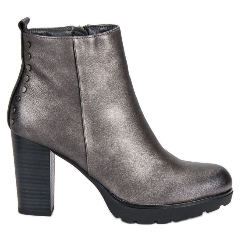 Filippo Grafit csizma a poszton szürke