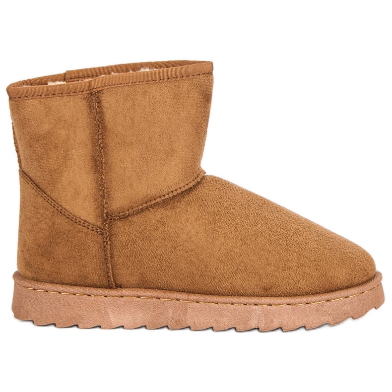 VINCEZA alacsony hócsizma barna