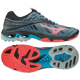 Mizuno Wave Lighting Z4 W V1GC180065 röplabda cipő sokszínű kék