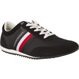 Tommy Hilfiger Vállalati anyagkeverék Runner 990 fekete