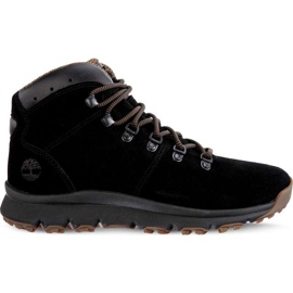 Timberland Világos természetjáró Mid Jet Black fekete