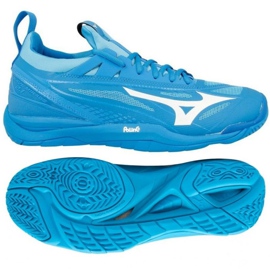 Kézilabda cipő Mizuno Wave Mirage 2.1 M X1GA185098 kék kék Kézilabda cipő Mizuno Wave Mirage 2.1 M X1GA185098 kék kék
