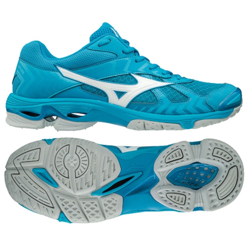 Mizuno Wave Bolt 7 M V1GA186098 röplabda cipő kék kék