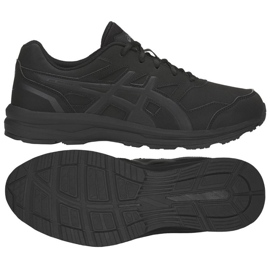 Asics Gel Mission 3 M Q801Y-9097 futócipő fekete