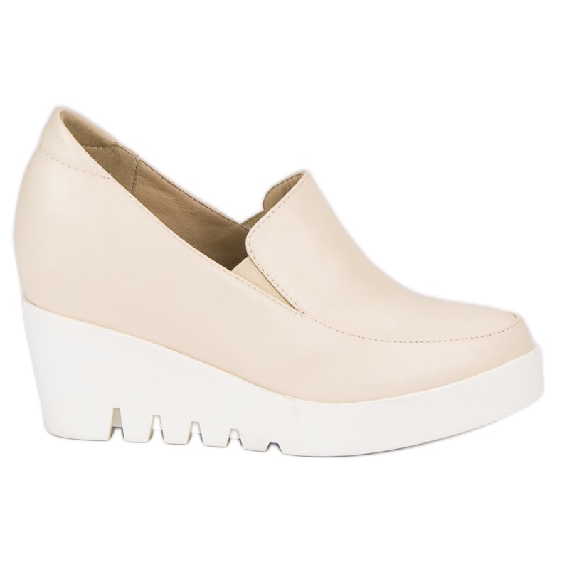 J. Star Elegáns ék cipő barna