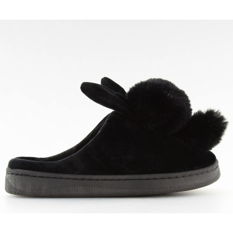 Fekete női fekete papucs DD90 fekete