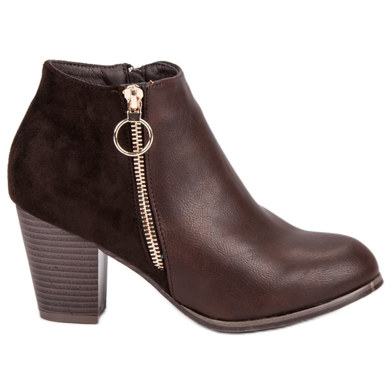 Mannika Őszi barna csizma Mannika Őszi barna csizma