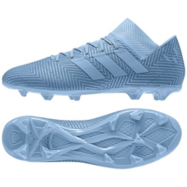Adidas Nemeziz 18.3 FG M DB2112 futballcipő kék