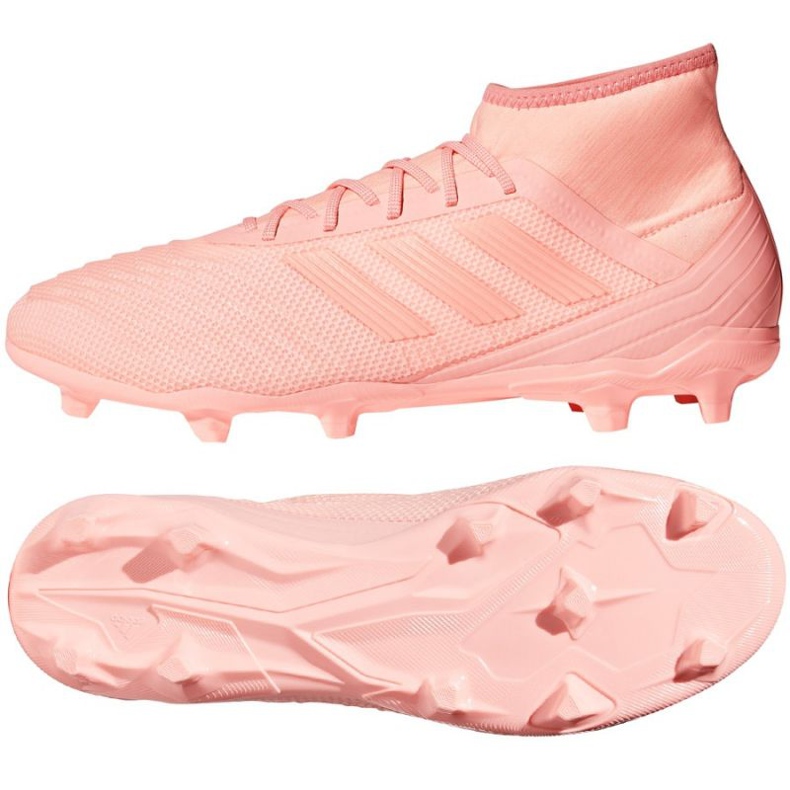 Az adidas Predator 18.2 Fg futballcipő rózsaszín