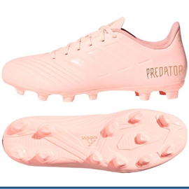 Adidas Predator 18.4 FxG futballcipő rózsaszín Adidas Predator 18.4 FxG futballcipő rózsaszín