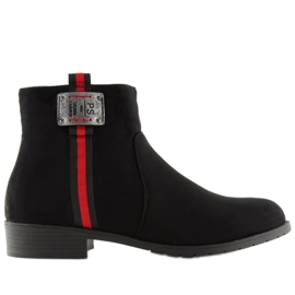 Fekete velúr Chelsea csizma 100-913B0-2 Fekete Fekete velúr Chelsea csizma 100-913B0-2 Fekete