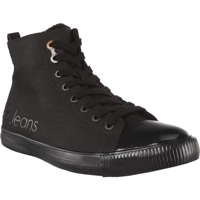 Calvin Klein Aron Waxy Twill Blk fekete