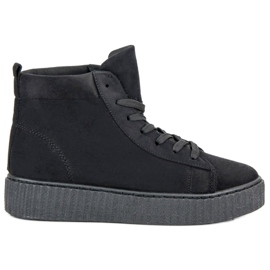 Wilady Cipők A boka felett fekete