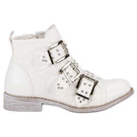 Sweet Shoes Fehér csizma