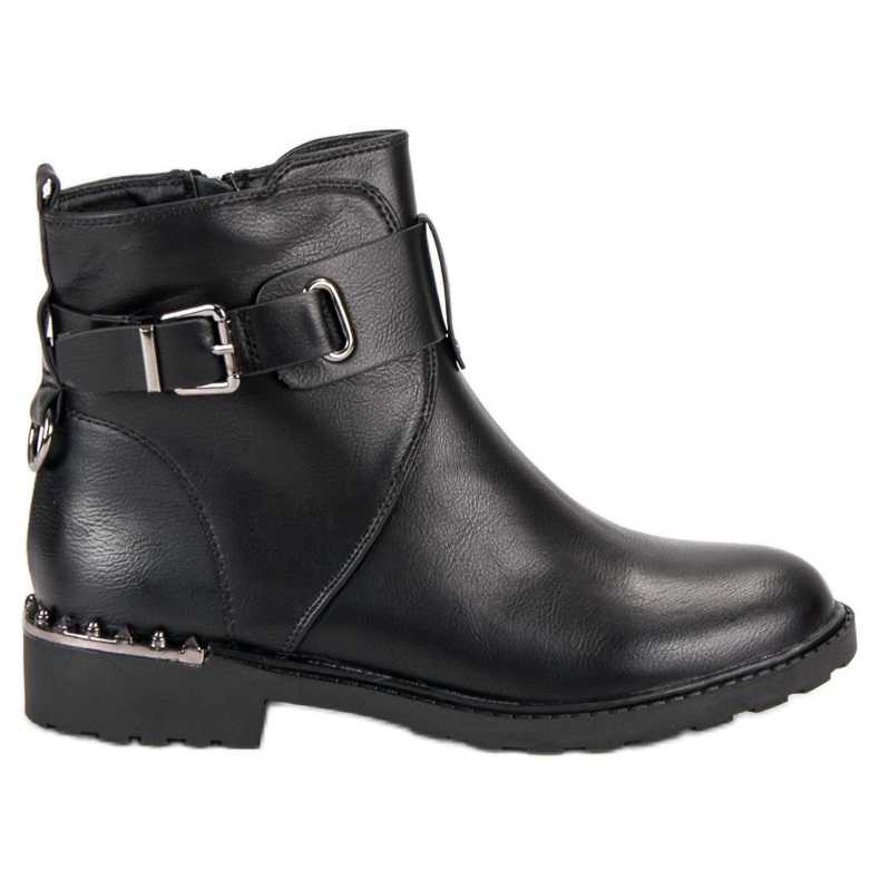 Groto Gogo Kényelmes munkáscsizma fekete