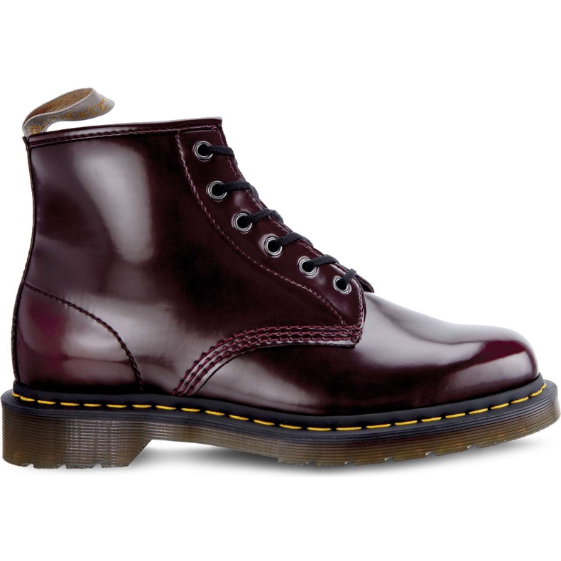 Dr. Martens Vegán 101 Cherry Red Cambridge kefe sokszínű piros