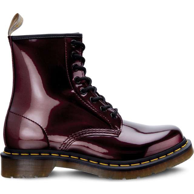 Dr. Martens Vegán 1460 Chrome Oxblood krómfesték piros