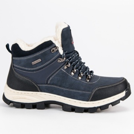 Arrigo Bello Birkabőr csapdacsizma kék