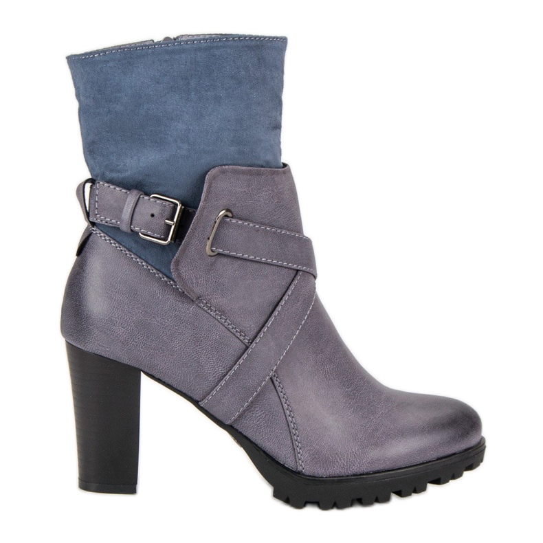 Sixth Sense Divatos csizma a poszton szürke Sixth Sense Divatos csizma a poszton szürke