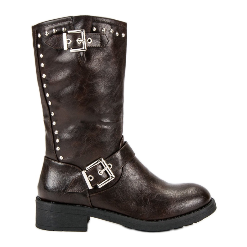 SDS Magas munkáscsizma barna