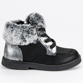 American Club Lányok amerikai csizma fekete