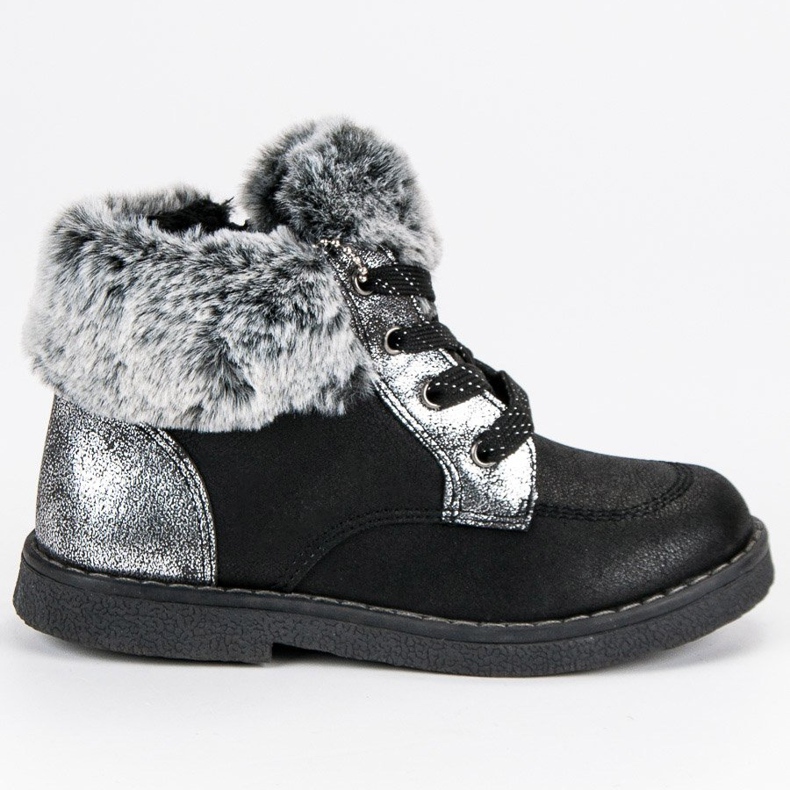 American Club Lányok amerikai csizma fekete