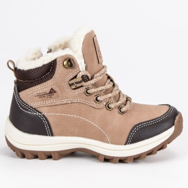 Arrigo Bello Fiúk cipője báránybőrrel barna Arrigo Bello Fiúk cipője báránybőrrel barna