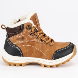 Arrigo Bello Fiúk cipője báránybőrrel barna Arrigo Bello Fiúk cipője báránybőrrel barna